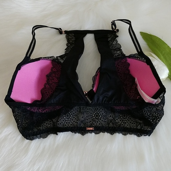 Size 34C🌺PINK VS PUSH-UP BRA(front close) - Picture 4 of 8